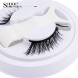 1 Pair Magnetic Eyelashes Set Reusable Easy to Use Eyelash Extension Tools Natural Curler False Eyelashes With Magnetic Tweezers