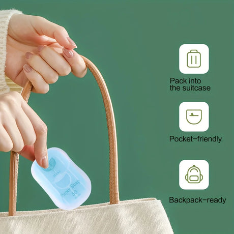 Ultimate Portable Paper Soap Sheets For Outdoor Travel， disposable hand washing travel soap
