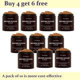OceAura 100g Natural Brown Sugar Scrub 100g Exfoliating Body Nourishing Deep Clean Pore Shrinking Skin Refreshing