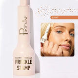 Facial Freckle Stamp Pencil,Natural Makeup for Freckles,Dark Spots, Moles,Waterproof,not easy to fade Concealer,Feminine Contour