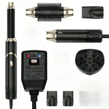 Six-In-One Hot Air Comb Foldable Curling Iron Hair Dryer Straight Roll Multi-Function Portable Hair Dryer