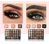 POPFEEL 120-Color 3-in-1 Eyeshadow Palette - Professional Multi-Color Eyeshadow Collection with Matte and Shimmer Shades.