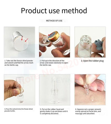 High Purity 98% Blue Copper Peptide Essence Facial Anti-Aging Repair Polypeptide Active Hyaluronic acid Moisturizing Skin Care
