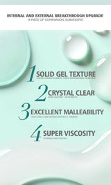 Nailpop Pro Soft Nail Tips Gel Glue 20g Adhesive Fake Nails Long Lasting Soak Off UV Gel Nail Polish Manicure Products for Nails