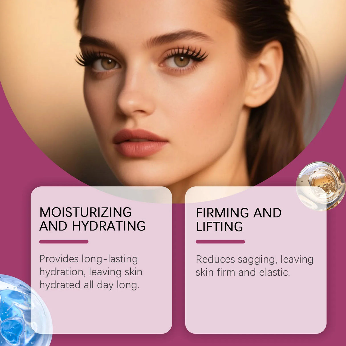 Calcium Intense Cream Tighten Skin Elasticity Enhance Moisturizing Facial Firming Improve Skin Sagging Nourishing Facial Lifting