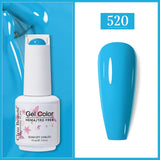 Clou Beaute Gel Nail Polish Neon Brown Royal Blue Red Green Pastal Nude Nail Art Varnishes Gel Lacquer HEMA/TPO FREE UV Gel Nail