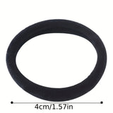 Hair Ties 100 Pcs Bulk, Seamless & Strong Hold, Diameter 1.58 Inch (4cm), for Thick & Thin Hair, Great for Gifts (Wife/Daughter)