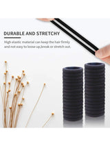Hair Ties 100 Pcs Bulk, Seamless & Strong Hold, Diameter 1.58 Inch (4cm), for Thick & Thin Hair, Great for Gifts (Wife/Daughter)