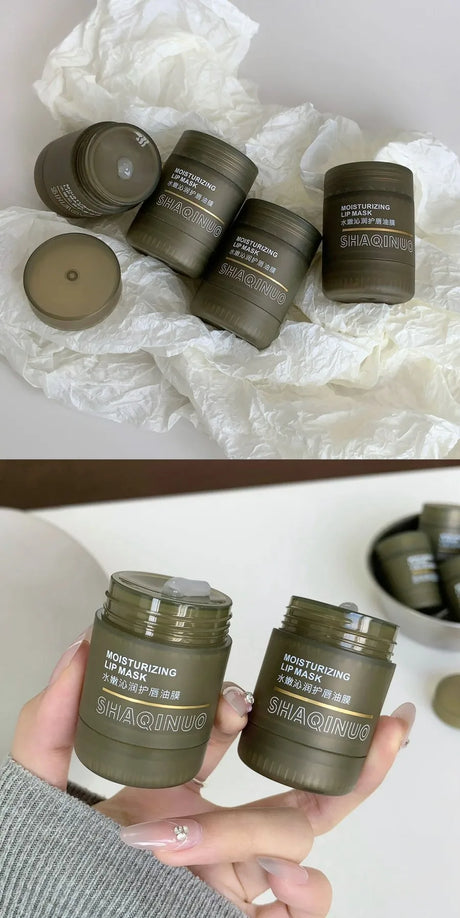 Colorless Moisturizing Lip Mask, SHAQINUO Pre-Makeup Hydration, Daily Lip Care, Reduces Lip Lines, Anti-Cracking Lip Balm
