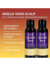 GZE Hair Protective Covering Weave Glue Liquid Protective Shield Quick Weave Protector Leave in Conditioner