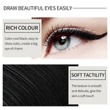 MissRose Waterproof Eyeliner Gel Matte - 24H Quick-drying Rich Pigment Single Head Gel Pencil Smudge-proof Long-lasting Black