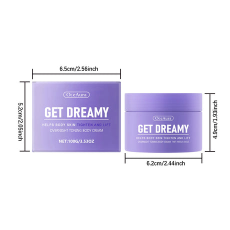 Shaping Cream Improve Sagging Skin Lifting Firming Deep Moisturizing Waist Buttock Thigh Tightening Overnight Toning Body Cream
