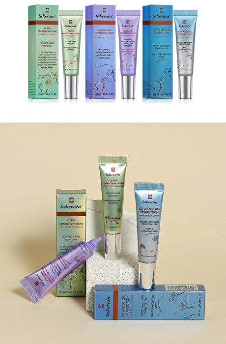 CC Cream Color Changing Liquid Foundation Centella Korean High Coverage Foundation Foundation Cream for Face Base Makeup