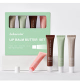 Mirror Lip Balm Butter Set Deep Moisturizing Lip Glaze Gross Smoothing Color Lips Oil Long Lasting Nourishing Lip Care Cosmetics