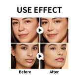 Sunscreen liquid foundation 30g, waterproof, sweat proof, goodbye to dry pickup powder, concealer, even skin color