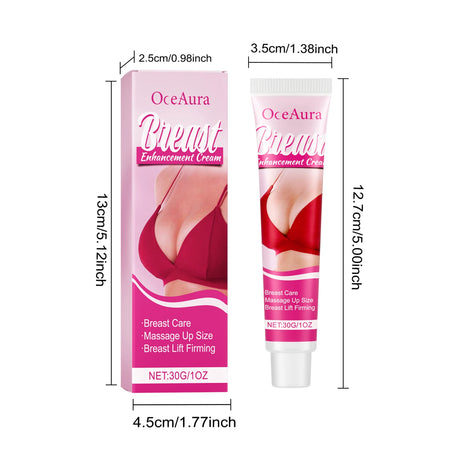 Fast Growth Breast Enlargement Cream Lift Firm Breast Improve Sagging Massage Chest Rapidly Body Moisturizing Smooth Bright Care