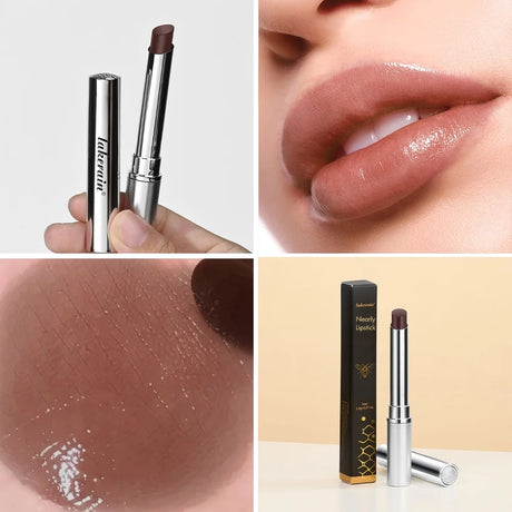 Honey Lipstick Long Lasting Moisturizing Natural Lip Plumper Makeup Lip Plumping Gloss Cosmetics Exfoliating for Lip