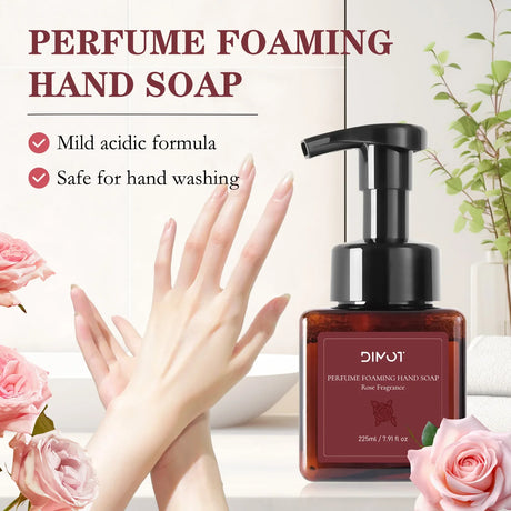 Fragrance Hand Wash, Deep Cleans & Moisturizes Skin, Rich Foaming Long-Lasting Scent Beauty-Care Cleanser