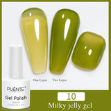 PUENTE 7.5ML Nude Shade Moonlight Cat Magnetic Gel Nail Polish Ultra-Bright Cat Eye Soak Off UV Semi-Permanent Varnish Manicure