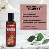 Batana Oil Shampoo & Conditioner Set Natural Batana Extract Deep Nourish Smooth Frizzy Split Ends Boost Soft Shiny Hair Gentle Hydrating Scalp Care Kit For Curly Straight Color Treated Hair Men Women Daily Use
