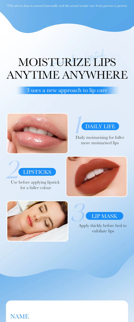 SADOER 1/5/10/15/20PCS Hyaluronic Acid Lip Balm Long-Lasting Moisturizing Lip Care, Hydrating & Nourishing Soothe Dryness