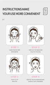 Collagen Eye Mask Essence Sakura Wrinkle Removing Eye Care Patches Fade Fine Line Anti Dark Circles Bag Anti-Puffiness Eye Care