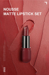 Matte Lipstick Set 6 Colors Velvet Texture Long Lasting Non Drying Lip Makeup Women Gift Box