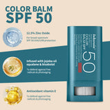 Lip & Cheek Color Balm SPF 50 Mineral Broad Spectrum Sun Protection Water Sweat Resistant Hydrating Long Lasting Buildable Blush