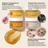 Day Night Skincare Set Moisturizing Repair Skin Barrier Brightening Facial Skins Multi Functional Skincare Eye Face Care Combov