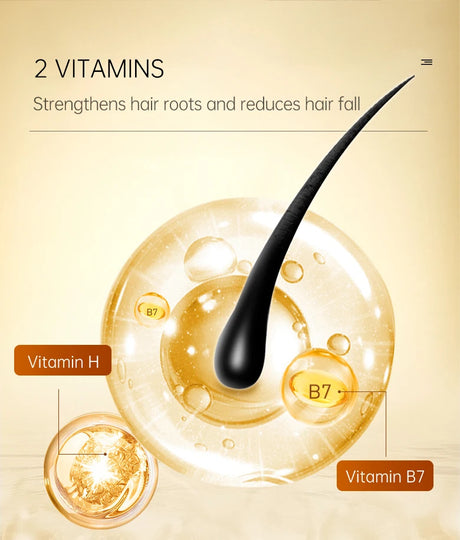 PURC 300ML Biotin Hair Shampoo Scalp Cleaning Nourishing Strengthen Roots Shampoos Hair Care Products for All Hair Types