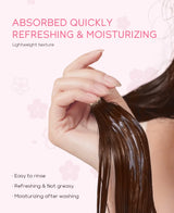 LAIKOU Japan Sakura Shampoo or Hair Conditioner Complex Oil Hair Care Repair Damaged Hair Repair Serum Oil Anti Hairs Loss