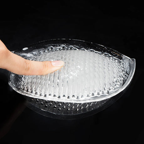 Reusable Breast Silicone Bra Inserts Swimsuit Bikini Cup Enhancer Silicone Adhesive Push Up Clear Gel Chest Pads Breast Lift Pad