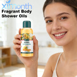 Ximonth Body Bath Oil Assist Cleaning Soften Skins Help Relax Mood Moisturize Skins Repair Dry Damaged Skin Fragrant Shower Oils