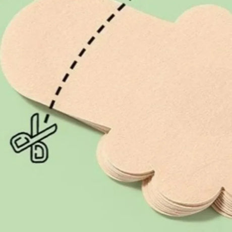Comfortable Lifting Chest Patch Anti Sagging Bra Pad Women Breast Sticker Anti Convex Point Nipple Cover Solid Color Chest Paste