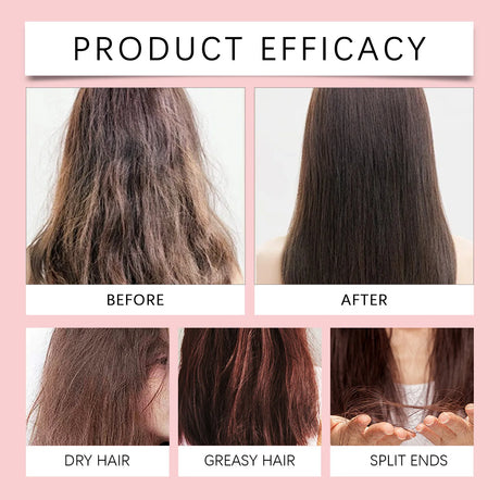 Leave-In Hair Conditioner Care Spray Wash Free Gentle Nourishing Scalp Anti Frizz Split Ends Daily Moisturizing Hair Spray 100ml