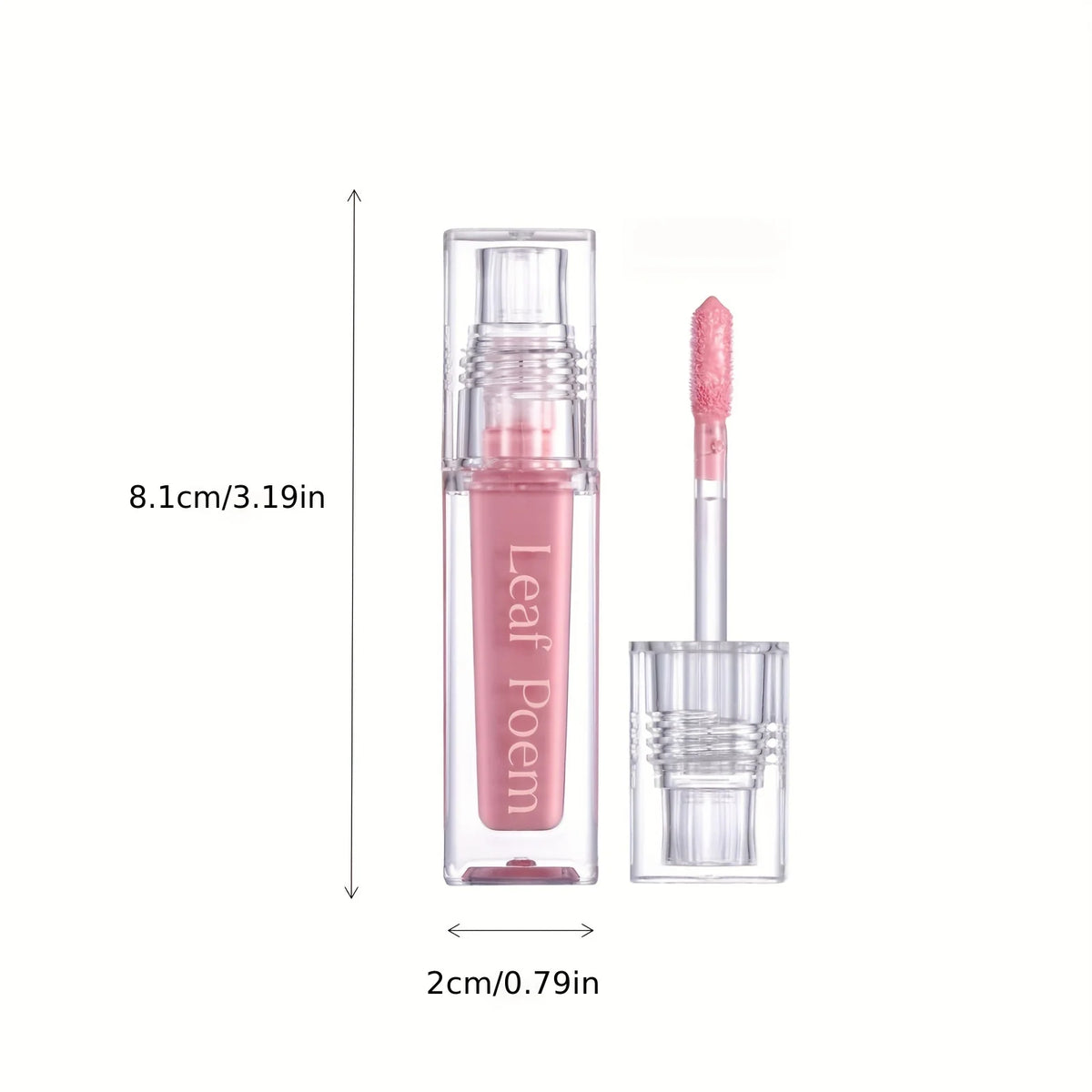 Hydrating Crystal Lip Oil - Plumping & Moisturizing Gloss with Tinted Shades for All Skin Types