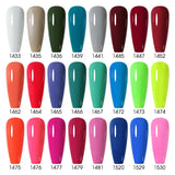 Clou Beaute Gel Color Hema TPO Free 15ml Gel Nail Varnish Soak Off UV Gel Polish Nail Art Manicure Lacquer Nail Art Jelly Gel