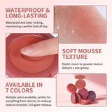 Lakerain Soft Poke Matte Blush Fresh Silky-smooth Skin Finish Long Lasting Luminosity Moisturizing Natural Matte Bouncy Blusher