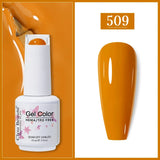 Clou Beaute Gel Nail Polish Neon Brown Royal Blue Red Green Pastal Nude Nail Art Varnishes Gel Lacquer HEMA/TPO FREE UV Gel Nail