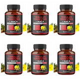 Tribulus Terrestris + Maca Root Extract Supplement Supports Energy Vitality Natural Herbal Health Non-GMO 90 Vegan Capsules