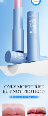 SADOER 1/5/10/15/20PCS Hyaluronic Acid Lip Balm Long-Lasting Moisturizing Lip Care, Hydrating & Nourishing Soothe Dryness