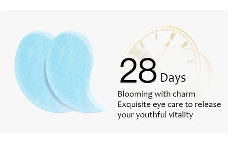 60Pcs Hyaluronic Acid Crystal Collagen Eye Mask Anti Dark Circles Remove Eye Bagsmoisturizing Firming Eye Patches Skin Care