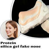 Reusable Silicone Gel Fake Nose & Chin Makeup Kit Natural Effect Cosplay Makeup Special Effects Kit Professional Makeup Kit