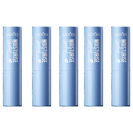 SADOER 1/5/10/15/20PCS Hyaluronic Acid Lip Balm Long-Lasting Moisturizing Lip Care, Hydrating & Nourishing Soothe Dryness