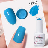 Clou Beaute Grey Color Nail Gel Polish Full Coverage Nail Polish Dark Red Gel Lacquer Varnish Vernis Semi Permanent Nail Art