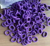 50/100Pcs Hair Bands for Children Colorful Nylon Scrunchie Hair Ties Rubber Band Kids Elastic Hair Leagues Girl Accessories