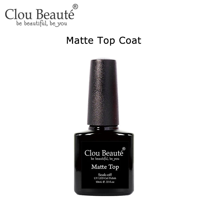 Clou Beaute Gel Nail Polish Neon Brown Royal Blue Red Green Pastal Nude Nail Art Varnishes Gel Lacquer HEMA/TPO FREE UV Gel Nail