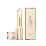 Color Changing Lipstick - Gilded Transparent, Transferproof Long Lasting Jelly Lip Balm with Deep Nourishment & Plumping Repair