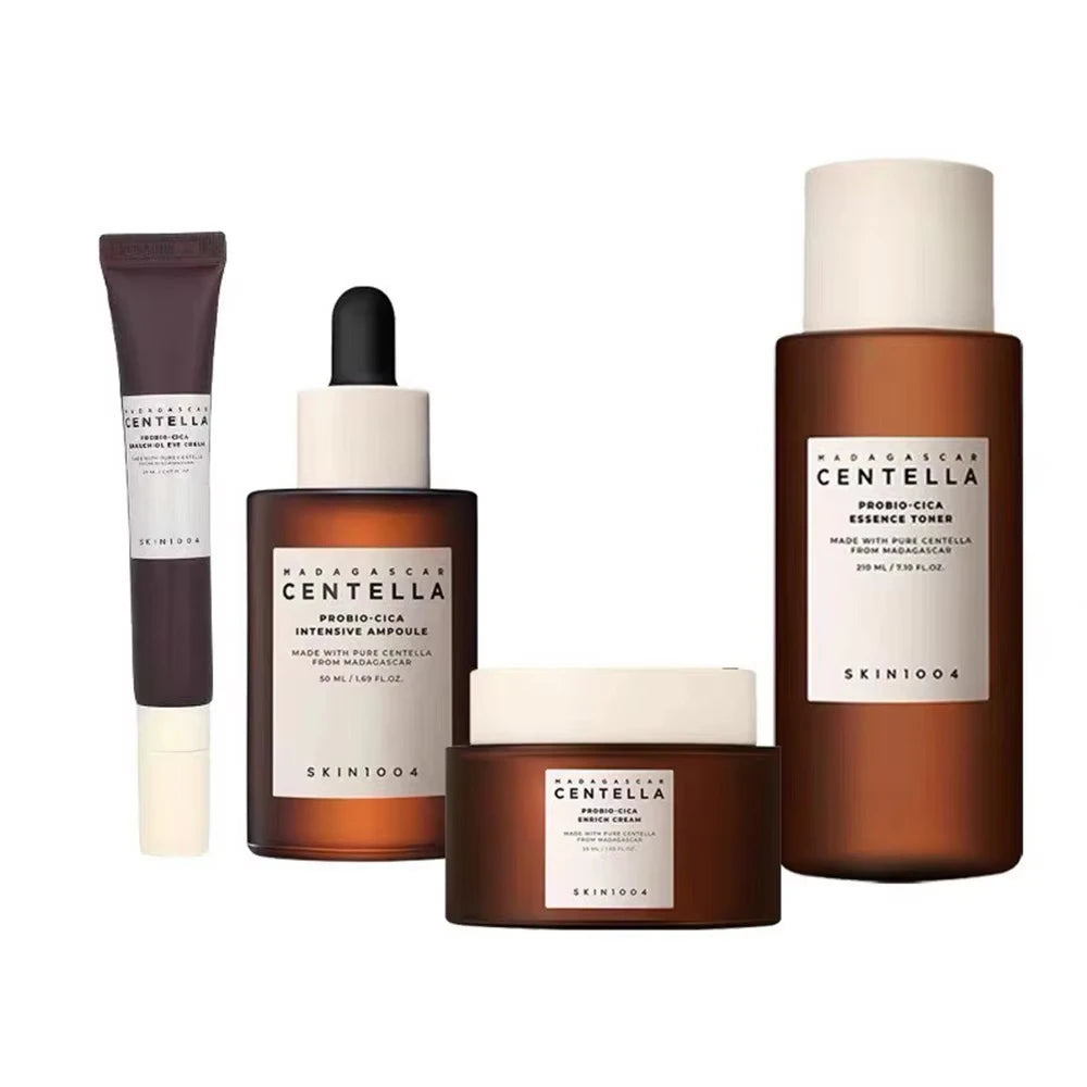 SKIN1004 Centella Probio-Cica Intensive Ampoule & Cream Set Diminishes Fine Lines Barrier Aging Eye Cream Repair Hydration Skin