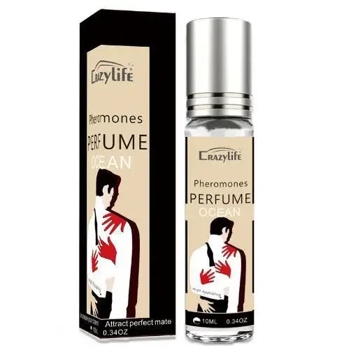 10ml Crazy Ocean Fresh Sweet Sexy High Appealing Erotic REFRESH Pheromone Perfume Roller Ball Fragrance Spray for Men Women